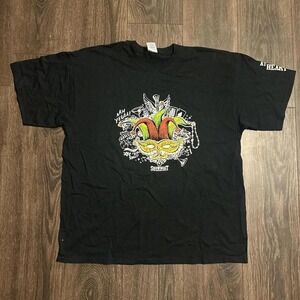 Showboat "Mardi Gras Casino" tee #mardigras #blacktee #graphictee #cleantee